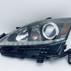 2011-2013 LEXUS IS250 IS350 LEFT DRIVER SIDE HEADLIGHT HID XENON OEM COMPLETE