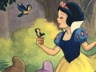 Snow White Poster  Disney 1940’s