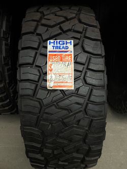 Single used tires each $100 37x12.50R17