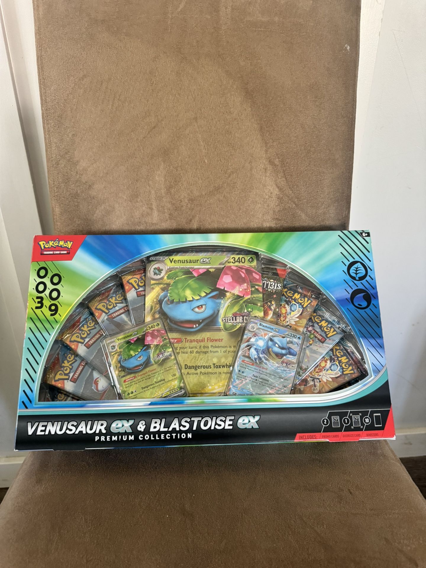 Pokemon Cards : Vensaur Ex & Blastoise Ex Premium Collection