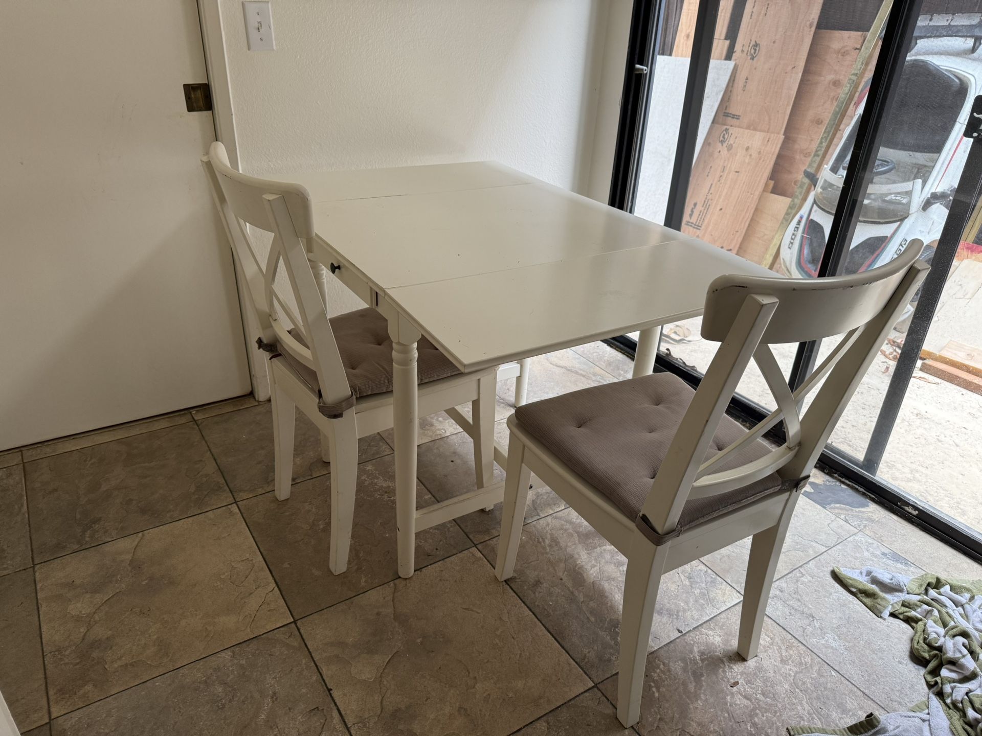 Kitchen Table And Two Chairs