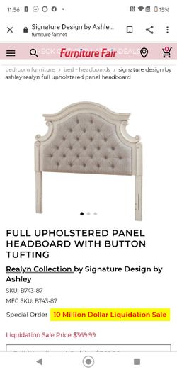 Ashley Headboard Full