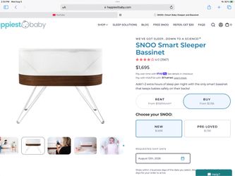 SNOO Baby Basinet
