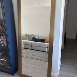 Gold Large Mirror 