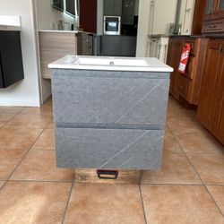 SALE ~ Modern Floating Bathroom Vanity - 24 inches