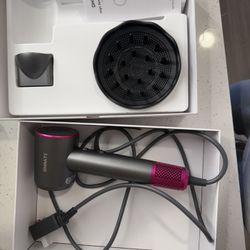 Hair Dryer, with Cold/Hot And Medium Temperature 