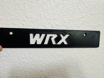 WRX Front License Plate Delete VA VB STI Subaru JDM 