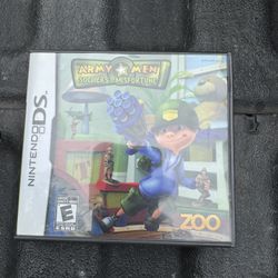 Nintendo DS Game Army Men Soldiers Of Misfortune Complete In Box CIB