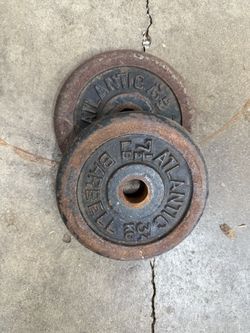 Bundle Of Work Out Weights (Different Sizes As Shown In Pictures)