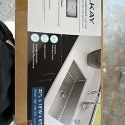 Elkay Undermount Stainless Steel Farm sink 