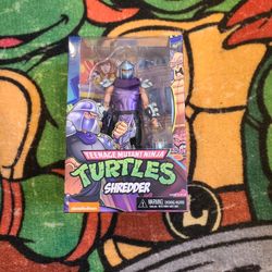 Neca Stern Pinball Crate Shredder TMNT Figure Sealed