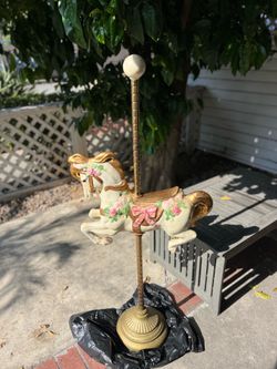 Vintage Antique Carousel Horse