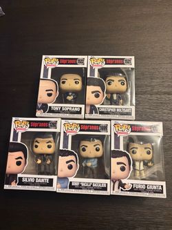 Funko Pop The Sopranos Set of 5