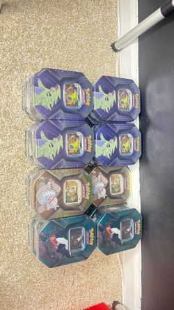 Pokémon Trading Card Game Tins - Tyranitar, Slaking, and Darkrai