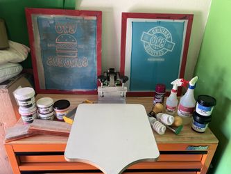 Screen Printer Set Up