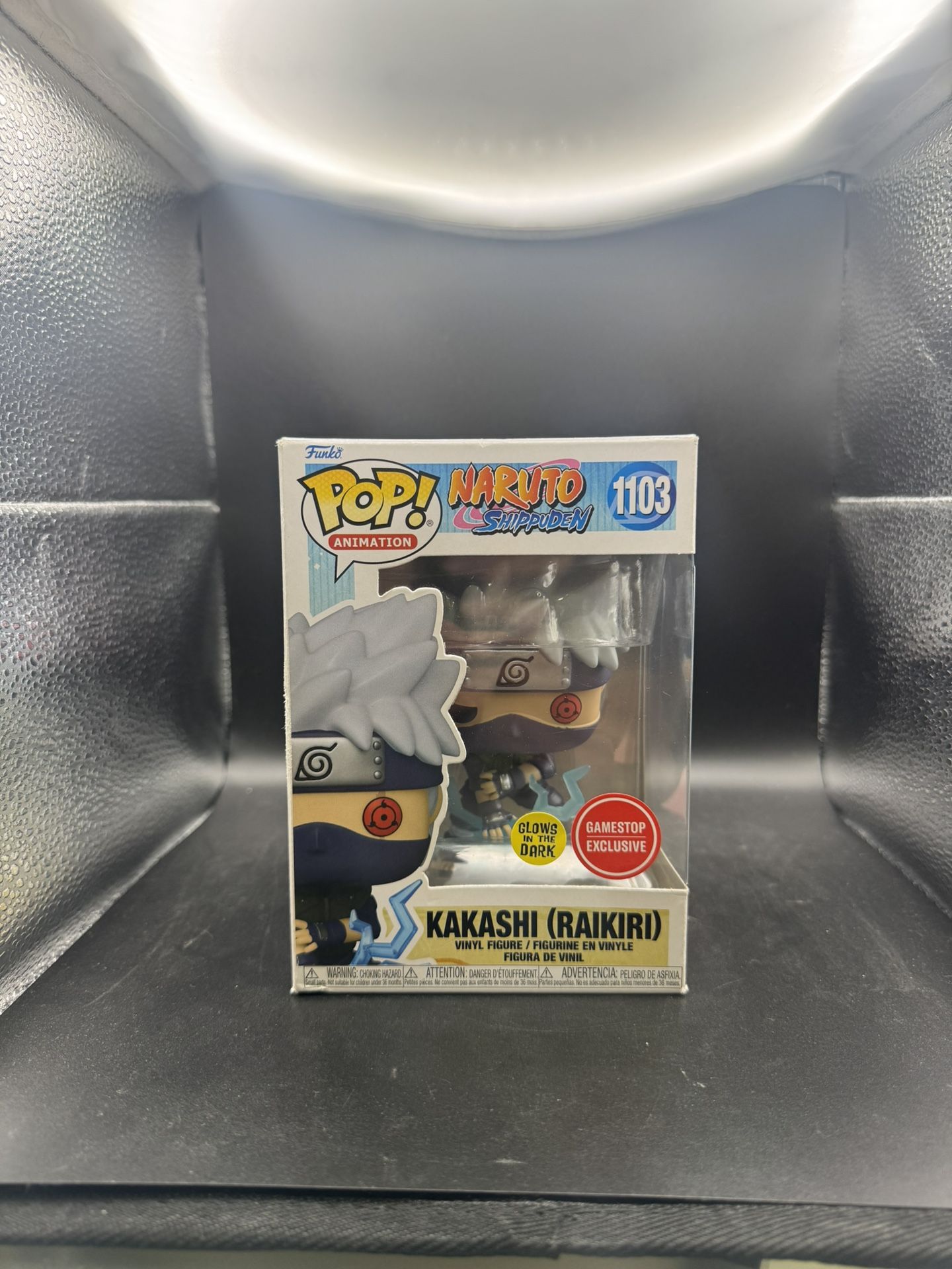Funko Pop! Naruto Shippuden - Kakashi (Raikiri) (Glows in the Dark) -...