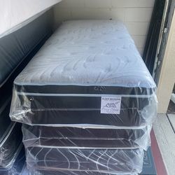✨ Brand New Twin Size Mattress 14” Pillow Top – Premium Quality at the Best Price | All Sizes in Stock & Same-Day Delivery Available 🚚