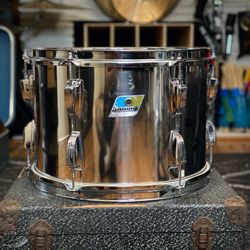 Ludwig 9x13 Stainless Steel Rack Tom - 1970s
