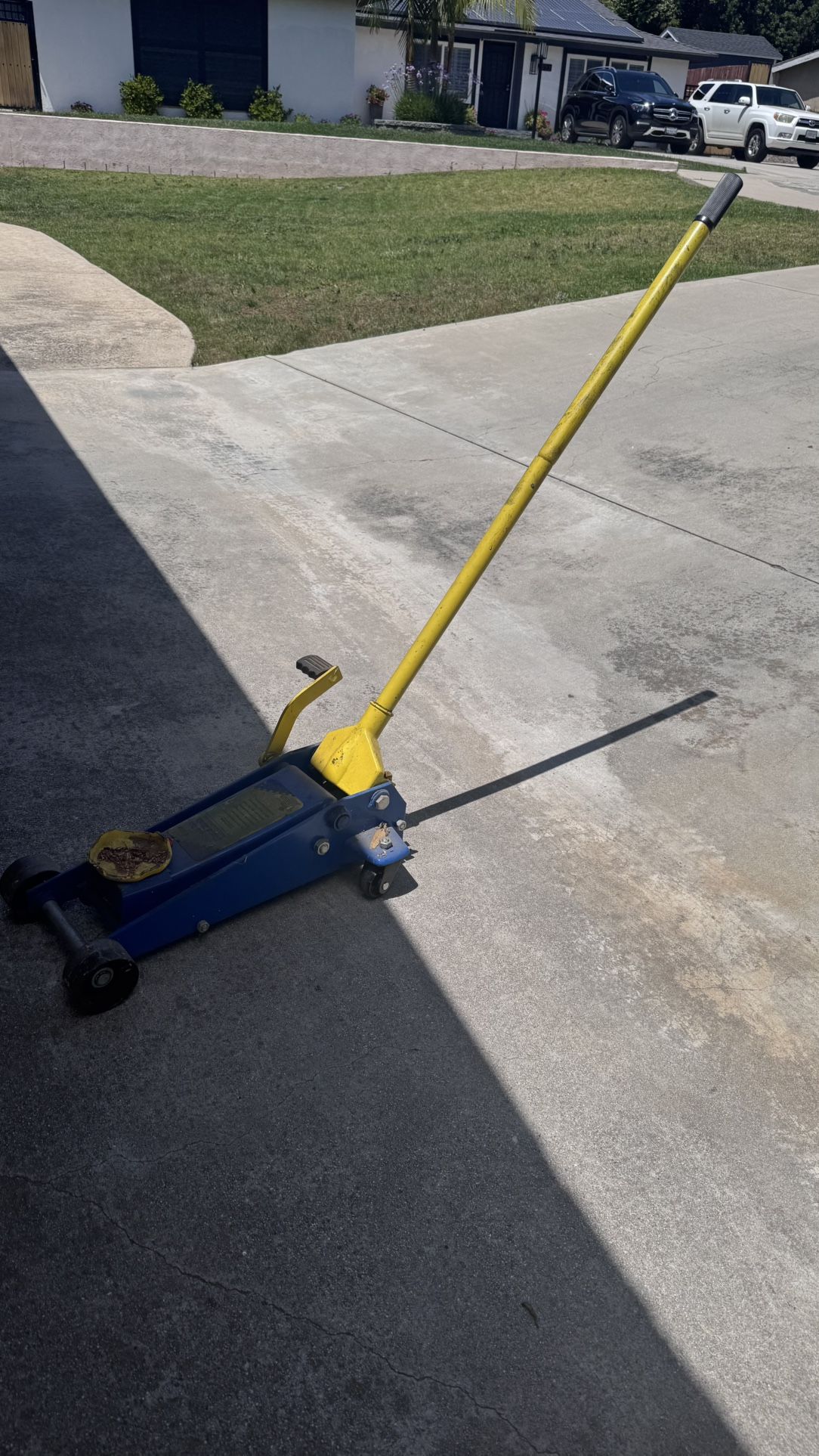 Floor Jack $50. Works great!