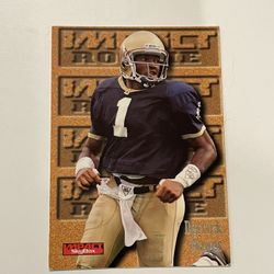1996 Skybox Impact #177 RC Derrick Mayes 