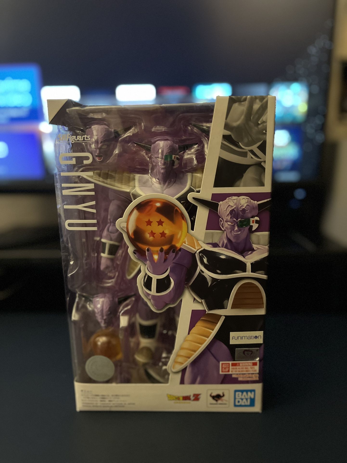 TAMASHII NATIONS - Dragon Ball - Captain Ginyu, Bandai Spirits S.H. Figuarts Action Figure