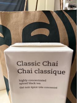 Original discontinued Starbucks classic chai