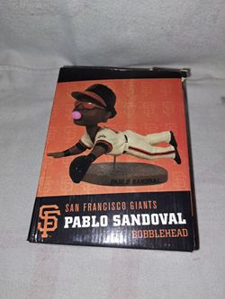 Brand New San Francisco Giants Pablo Sandoval Diving Catch Ceramic Bobblehead (No Chips Or Cracks) Box Has Some Damage