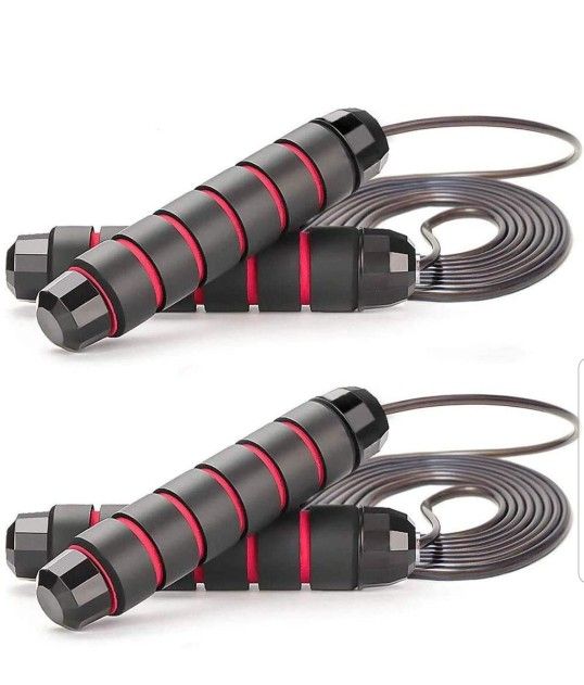 Jump Rope Tangle-Free Ball Bearings Speed Skipping Rope Cable