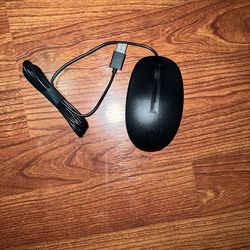 HP Black Wired Mouse