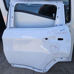 Jeep Compass  Driver  Rear Door Oem  18 To 24