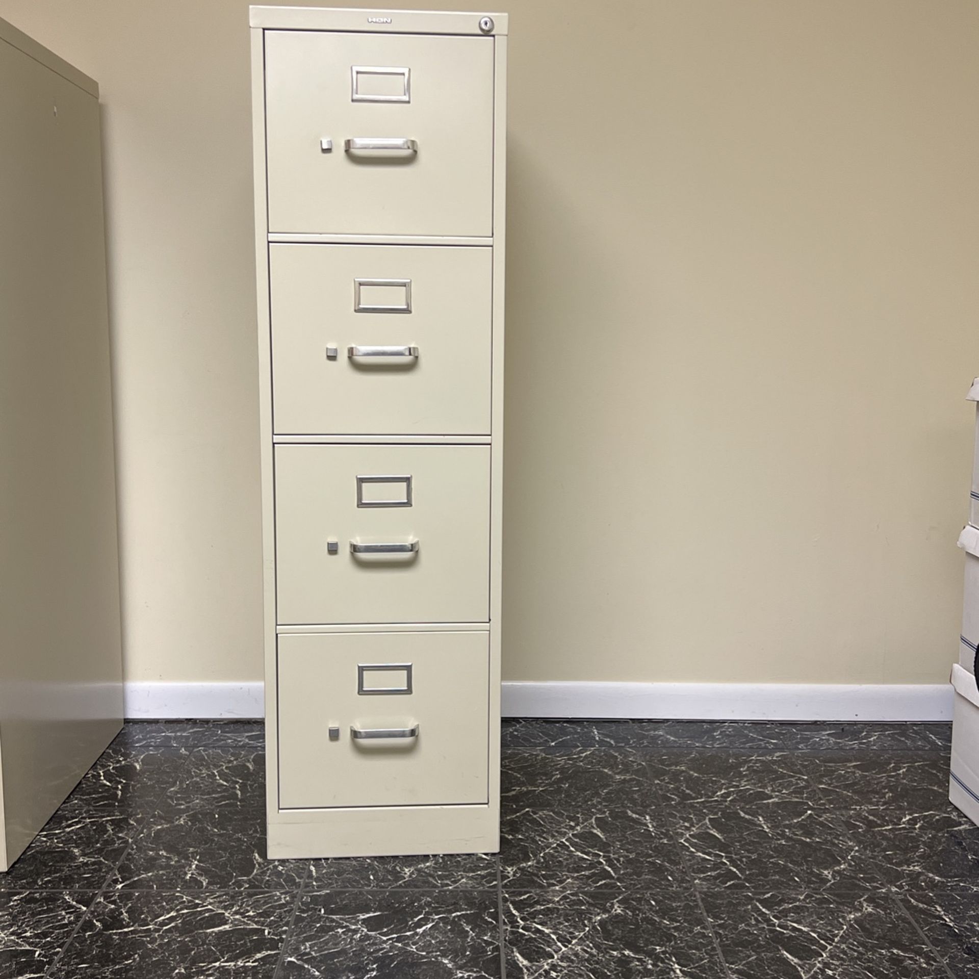 Hon Vertical File Cabinet With Lock