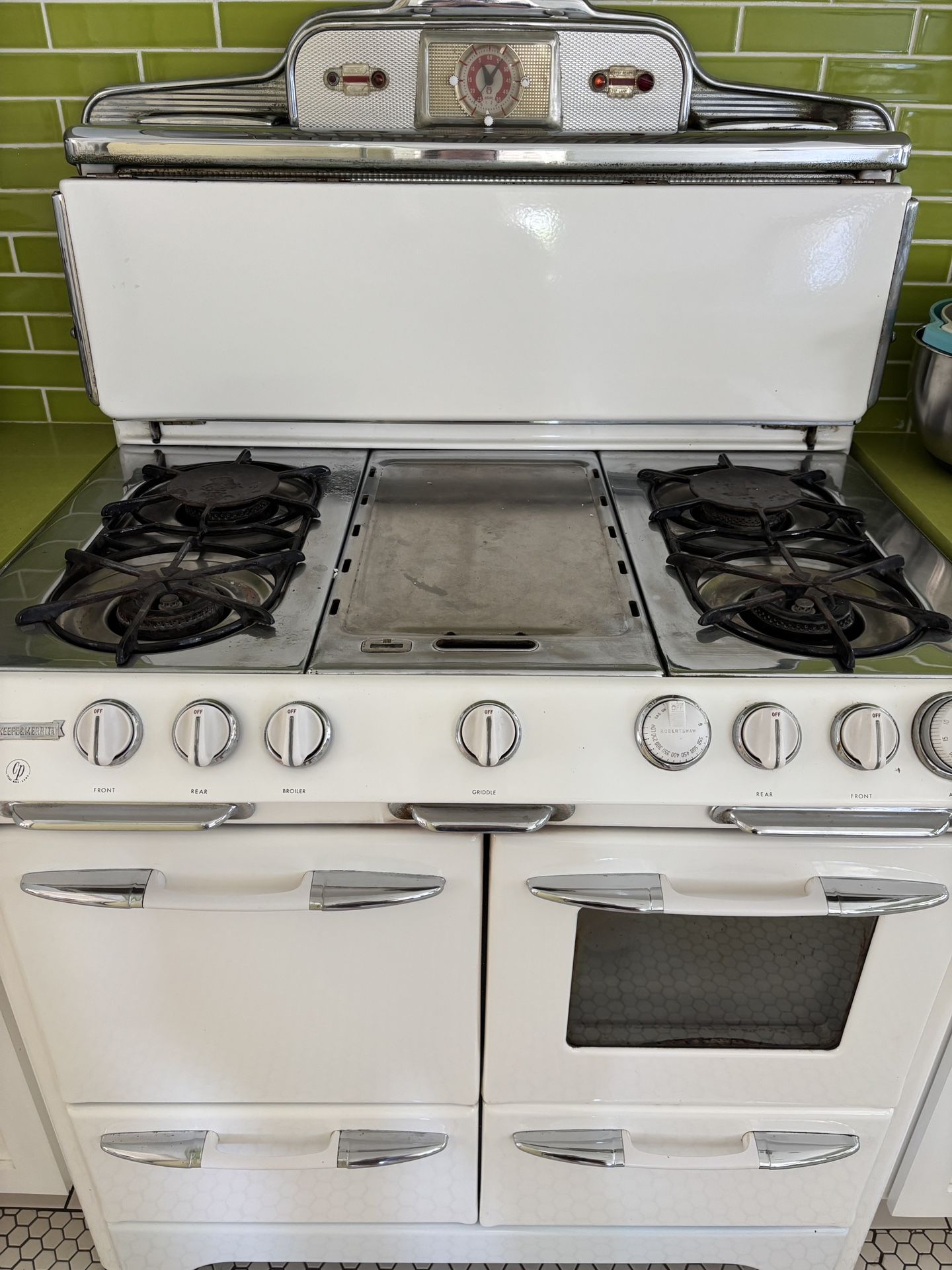 Antique Okeefe & Merritt Stove