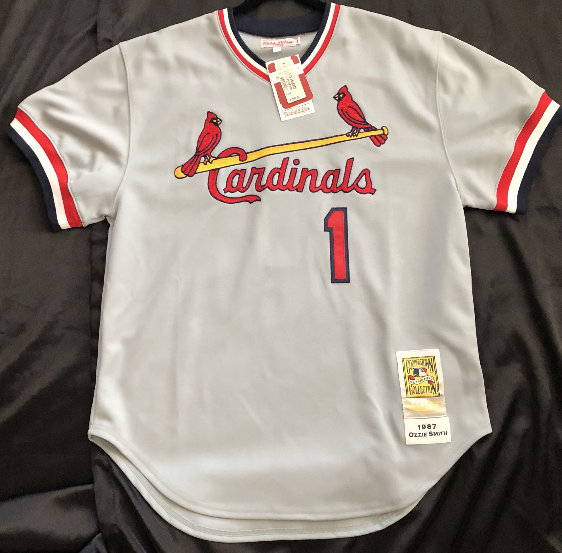 Authentic Mitchell and Ness Ozzie Smith Jersey