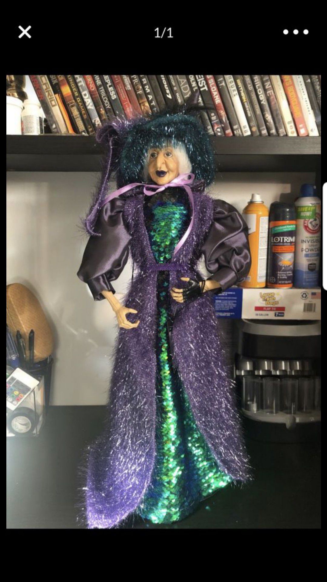 Halloween Decor Witch Doll