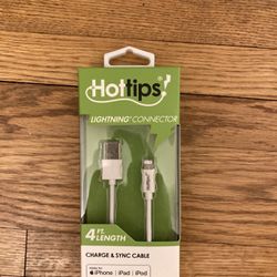 Lightning charge & sync cable