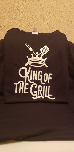 King of the Grill T shirt great gift for Fathers Day