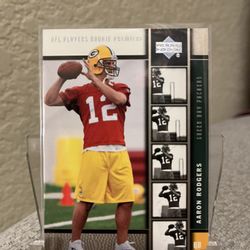 Aaron Rogers 2005 Upper deck / 2020 Panini Select