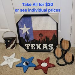 Texas And Western Decor - Stars, Picture, Frame