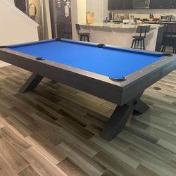 Rustic Pool Ya Me With Built In Drawer 