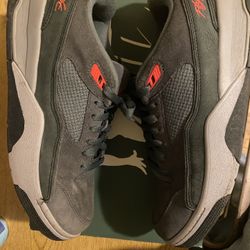 jordan flight court dark grey size 10 Men