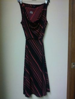 Express size 11/12 pink and black dress