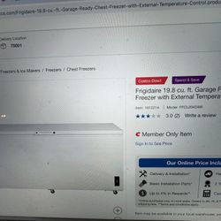 New Chest freezer-$500. Must Go