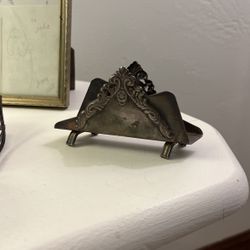 Silver Envelope Holder 