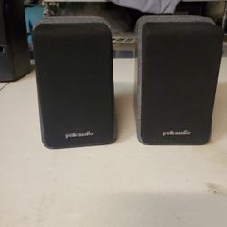 2 Polk Audio Speakers