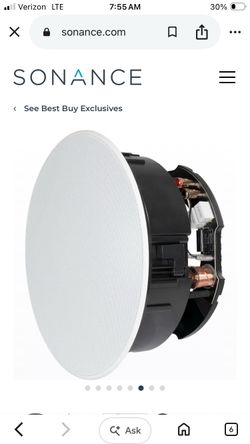 Sonance MAG8R New in Box 8” Ceiling Speakers