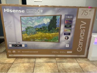 Hisense 75” CanvasTV S7 4K QLED Smart TV – New