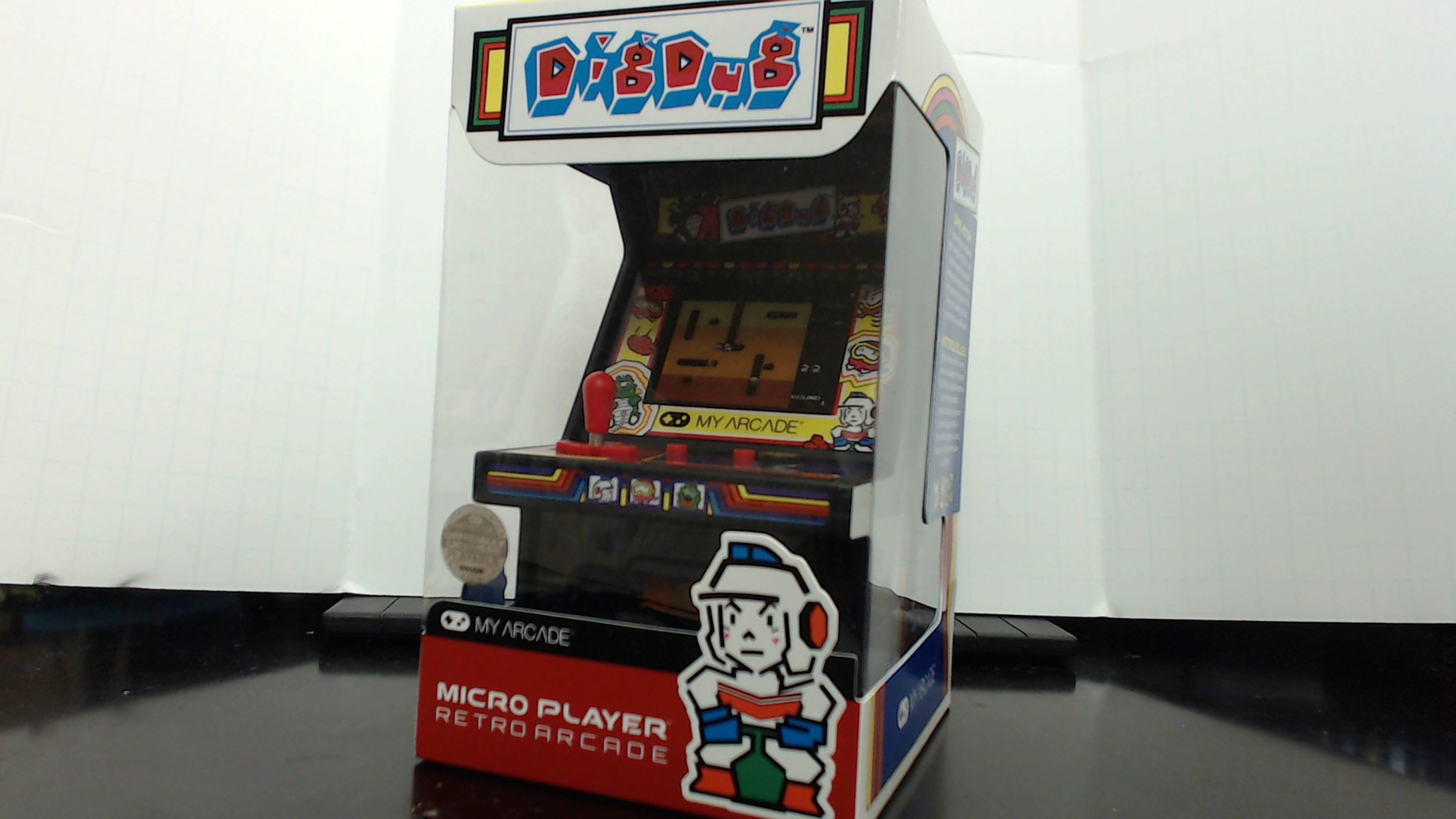 NEW My Arcade DIG DUG Micro Player Game Cabinet Retro Mini Classics