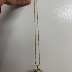 Rope Good Chain With Pendent 