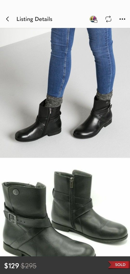 BRAND NEW Birkenstock Collins Boots