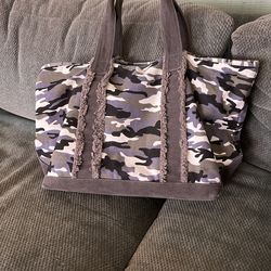 Brand New Condition Camo Tote With Extra Clutch